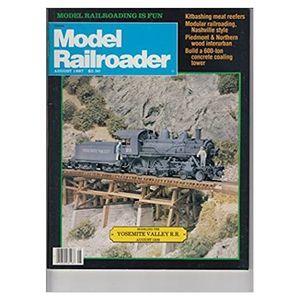 Model Railroader (August 1987) - Vol 54 No. 8 (Collectible Single Back Issue Mag